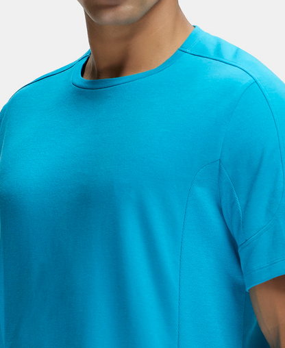 Jockey Men’s Athleisure Active T-Shirt | Lightweight Stretch Workout Tee | Soft Comfort Fabric | MV01