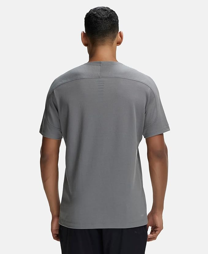 Jockey Men’s Athleisure Active T-Shirt | Lightweight Stretch Workout Tee | Soft Comfort Fabric | MV01