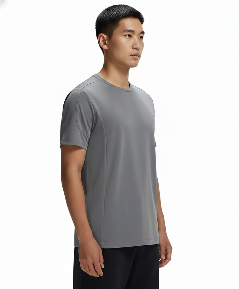 Jockey Men’s Athleisure Active T-Shirt | Lightweight Stretch Workout Tee | Soft Comfort Fabric | MV01