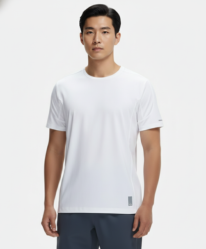 Jockey Men’s Athleisure Active T-Shirt | Lightweight Stretch Workout Tee | Soft Comfort Fabric | MV01