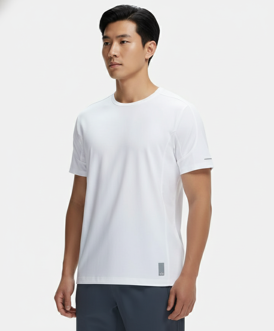 Jockey Men’s Athleisure Active T-Shirt | Lightweight Stretch Workout Tee | Soft Comfort Fabric | MV01