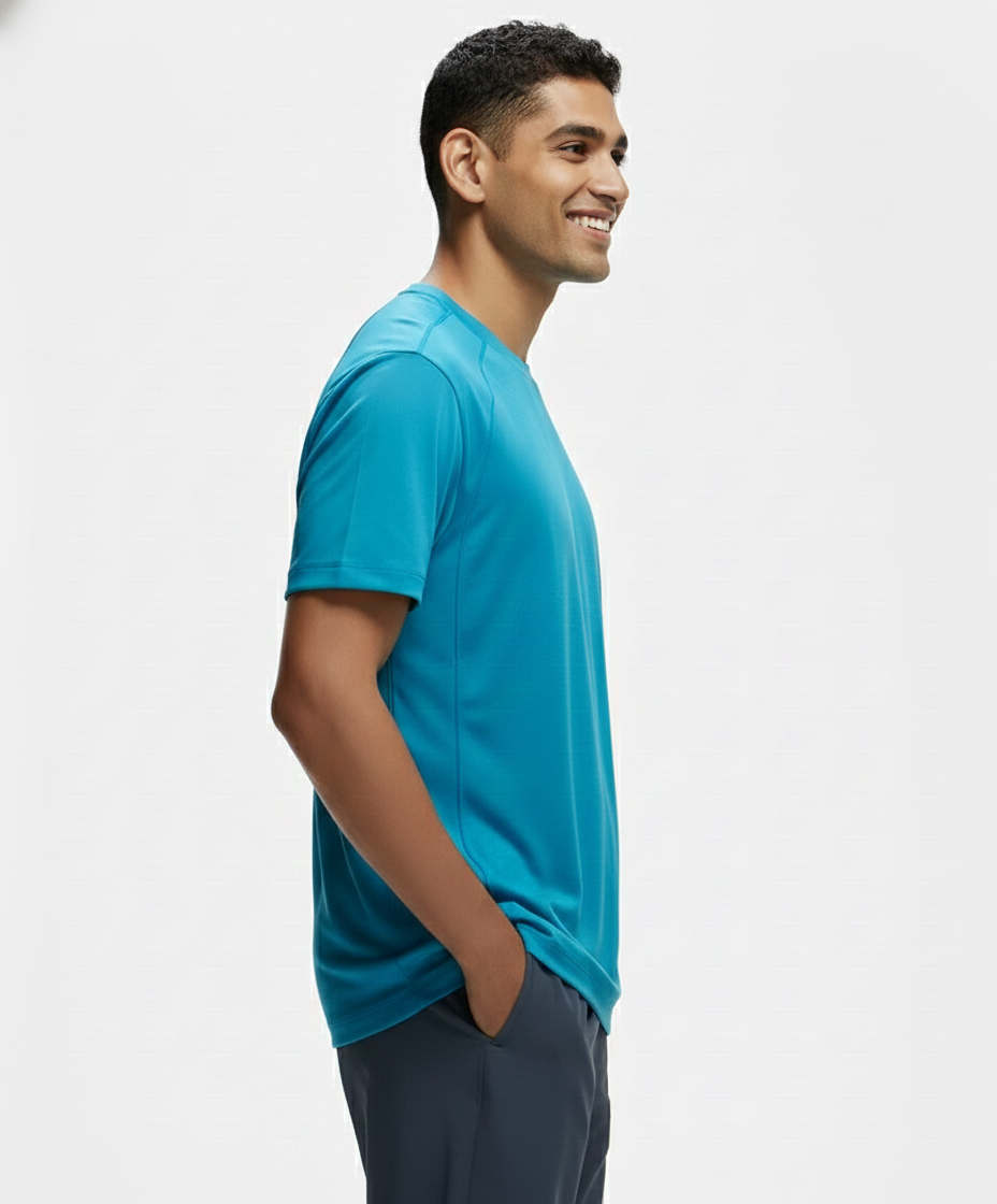 Jockey Men’s Athleisure Active T-Shirt | Lightweight Stretch Workout Tee | Soft Comfort Fabric | MV15