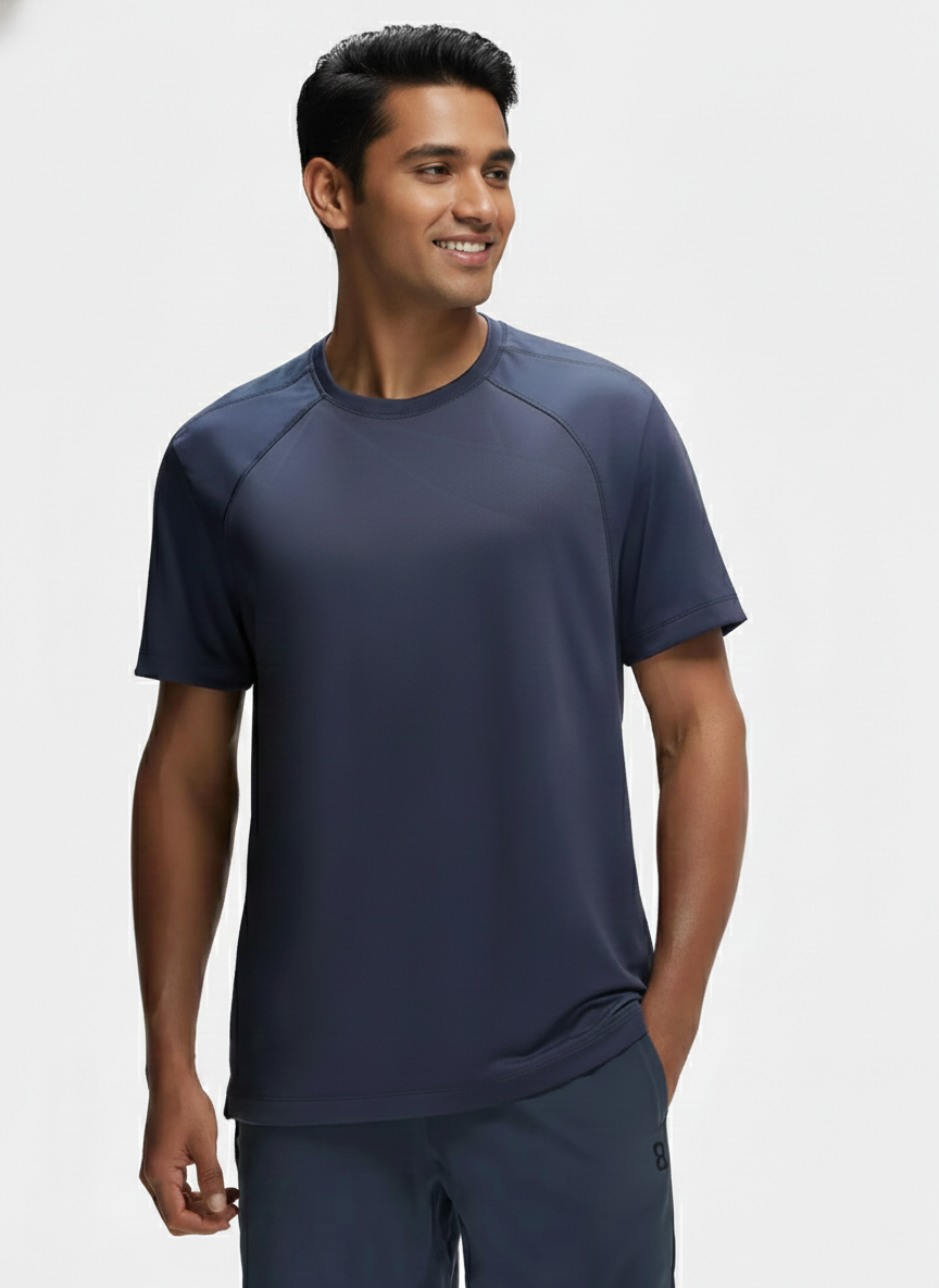 Jockey Men’s Athleisure Active T-Shirt | Lightweight Stretch Workout Tee | Soft Comfort Fabric | MV15