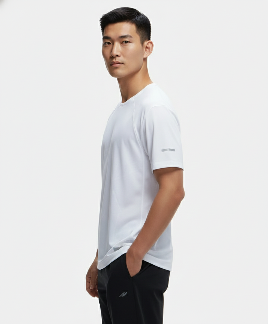 Jockey Men’s Athleisure Active T-Shirt | Lightweight Stretch Workout Tee | Soft Comfort Fabric | MV15