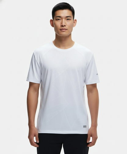 Jockey Men’s Athleisure Active T-Shirt | Lightweight Stretch Workout Tee | Soft Comfort Fabric | MV15