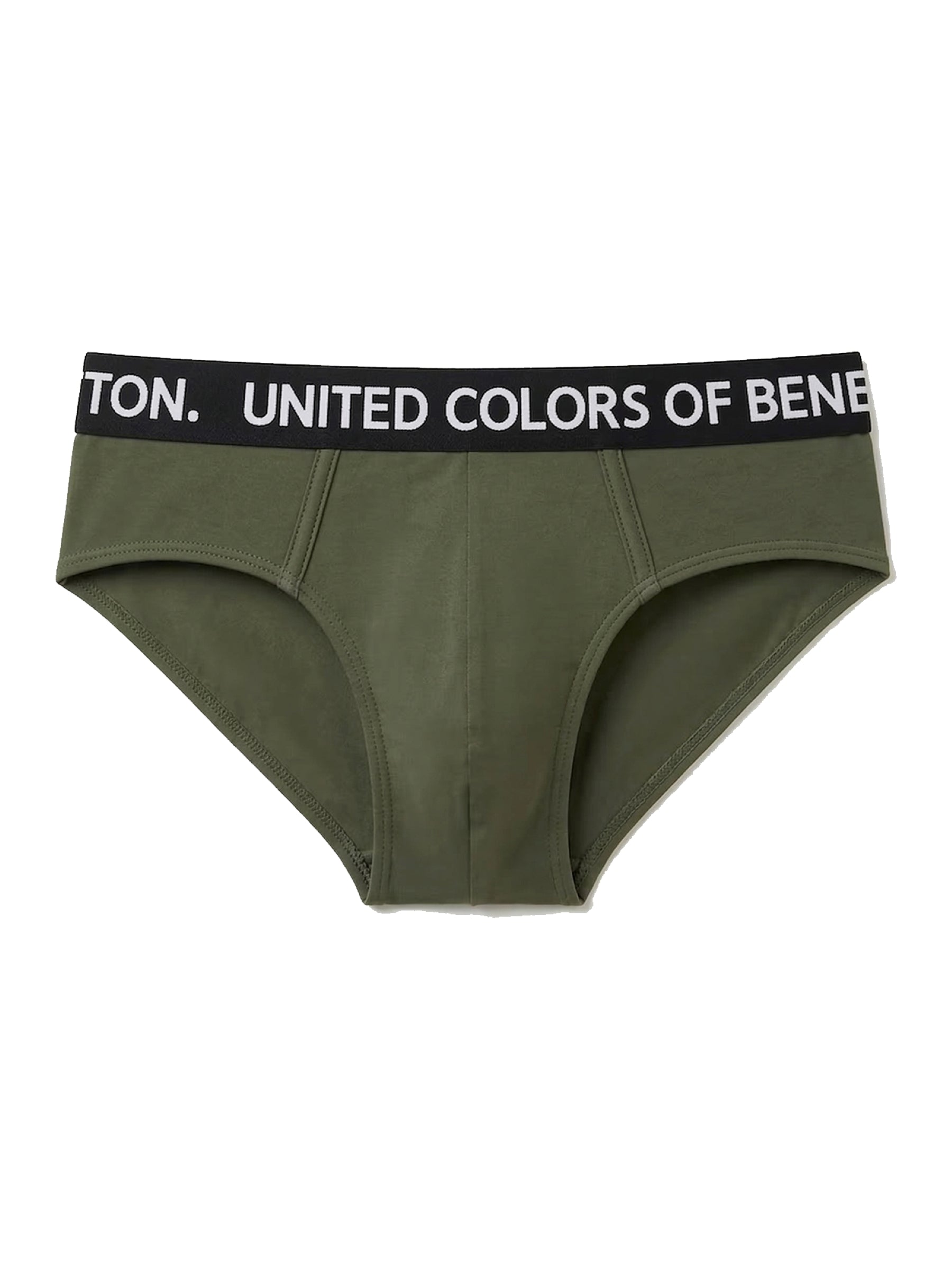 Benetton Men’s Cotton Elastane Brief 23P3menuc141i | 93% Cotton Stretch Comfort Underwear 902