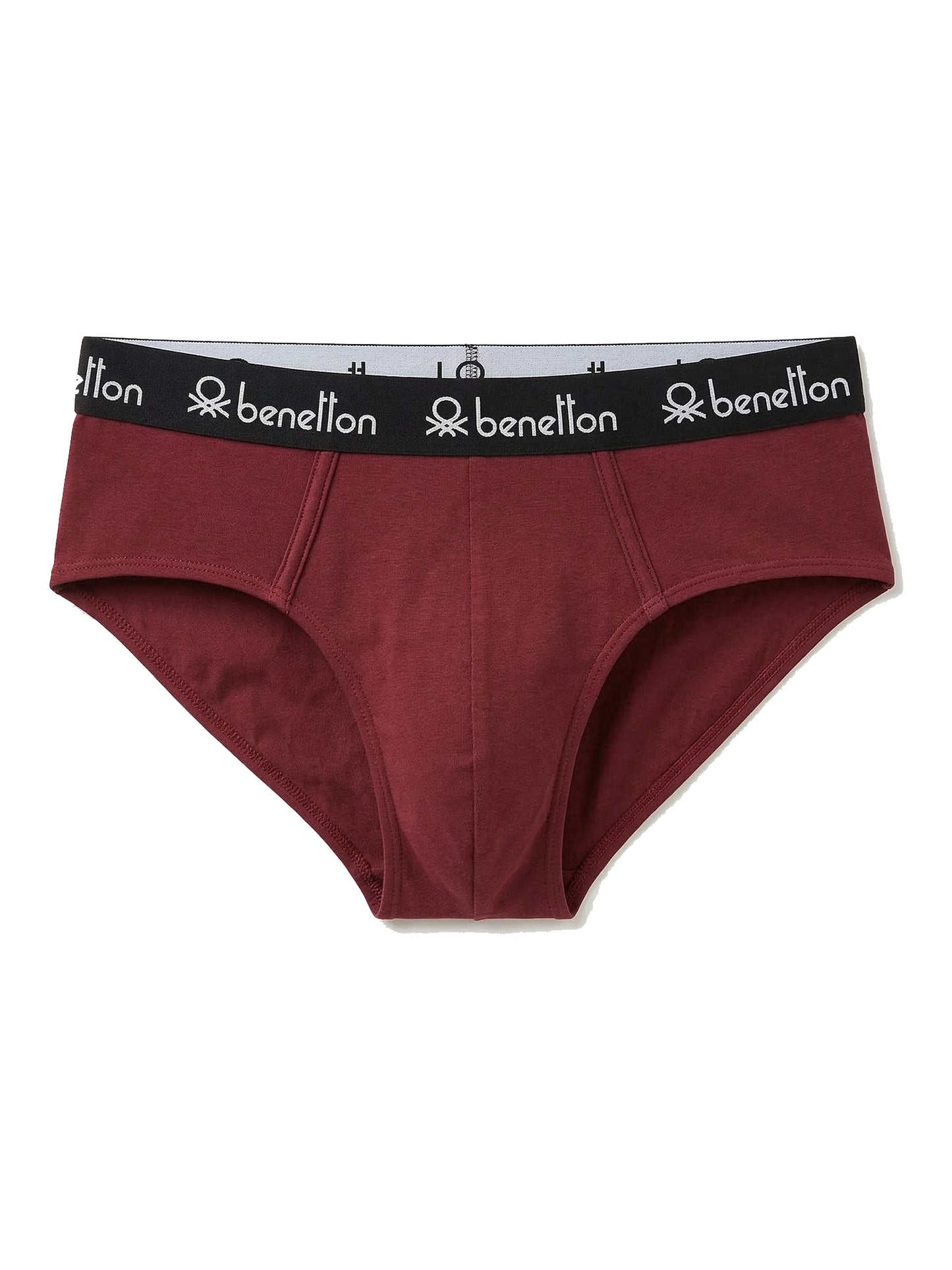 Benetton Men’s Cotton Elastane Brief 23P3menuc141i | 93% Cotton Stretch Comfort Underwear 902