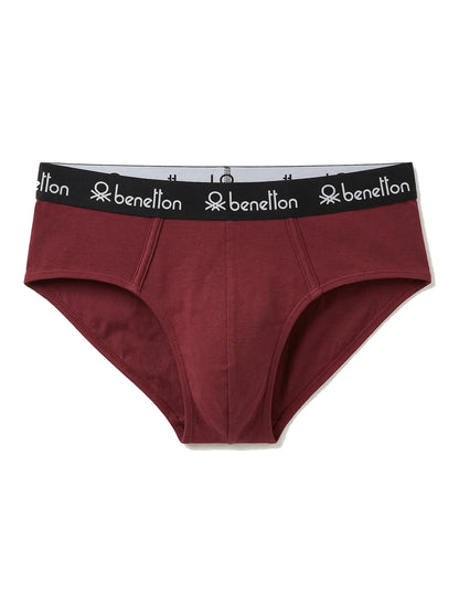Benetton Men’s Cotton Elastane Brief 23P3menuc141i | 93% Cotton Stretch Comfort Underwear 902