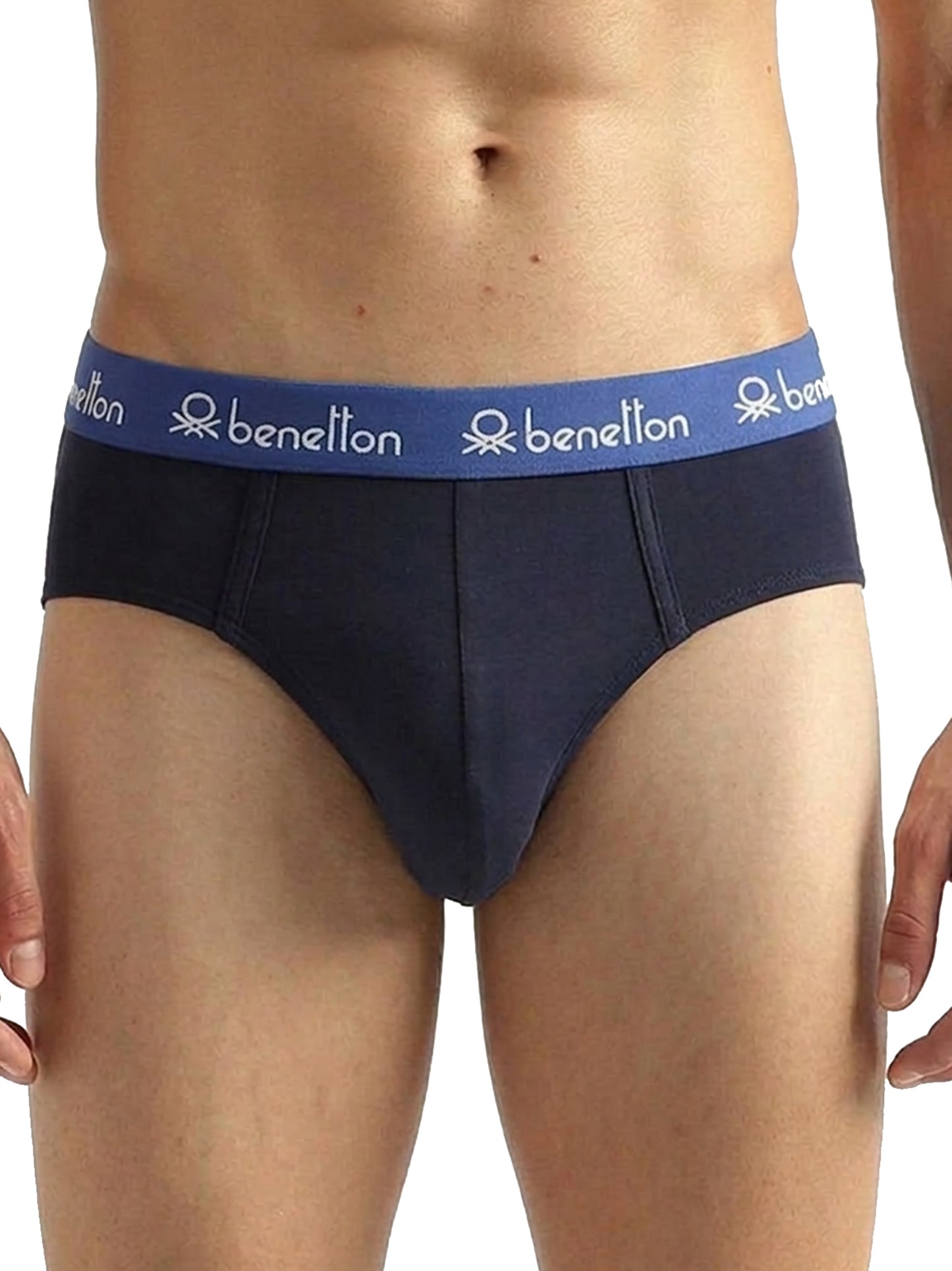 Benetton Men’s Cotton Elastane Brief 23P3menuc141i | 93% Cotton Stretch Comfort Underwear 904