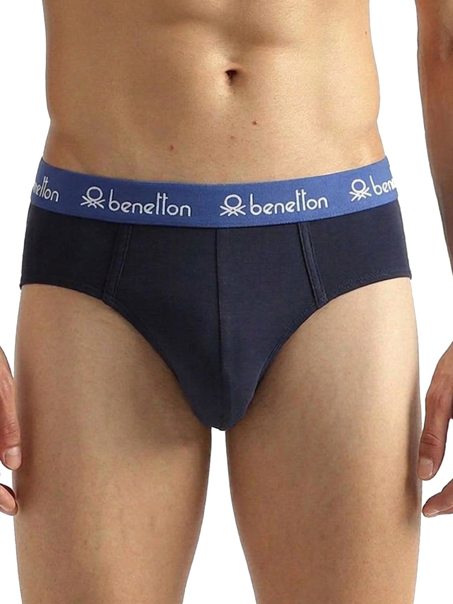 Benetton Men’s Cotton Elastane Brief 23P3menuc141i | 93% Cotton Stretch Comfort Underwear 904