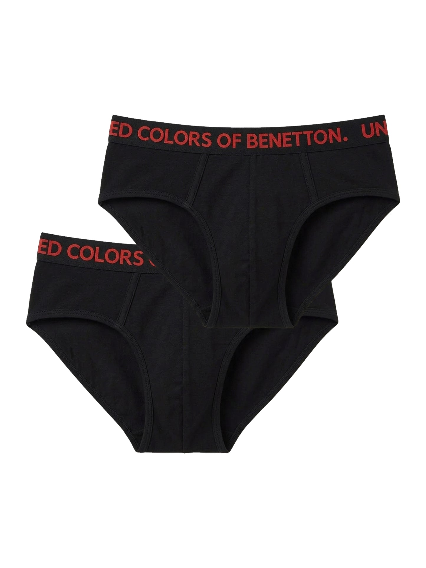 Benetton Men’s Cotton Elastane Brief 23P3menuc141i | 93% Cotton Stretch Comfort Underwear 909
