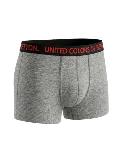 Benetton Men’s Cotton Elastane Trunk 23P3menuc142i | 93% Cotton Stretch Comfort Underwear 904