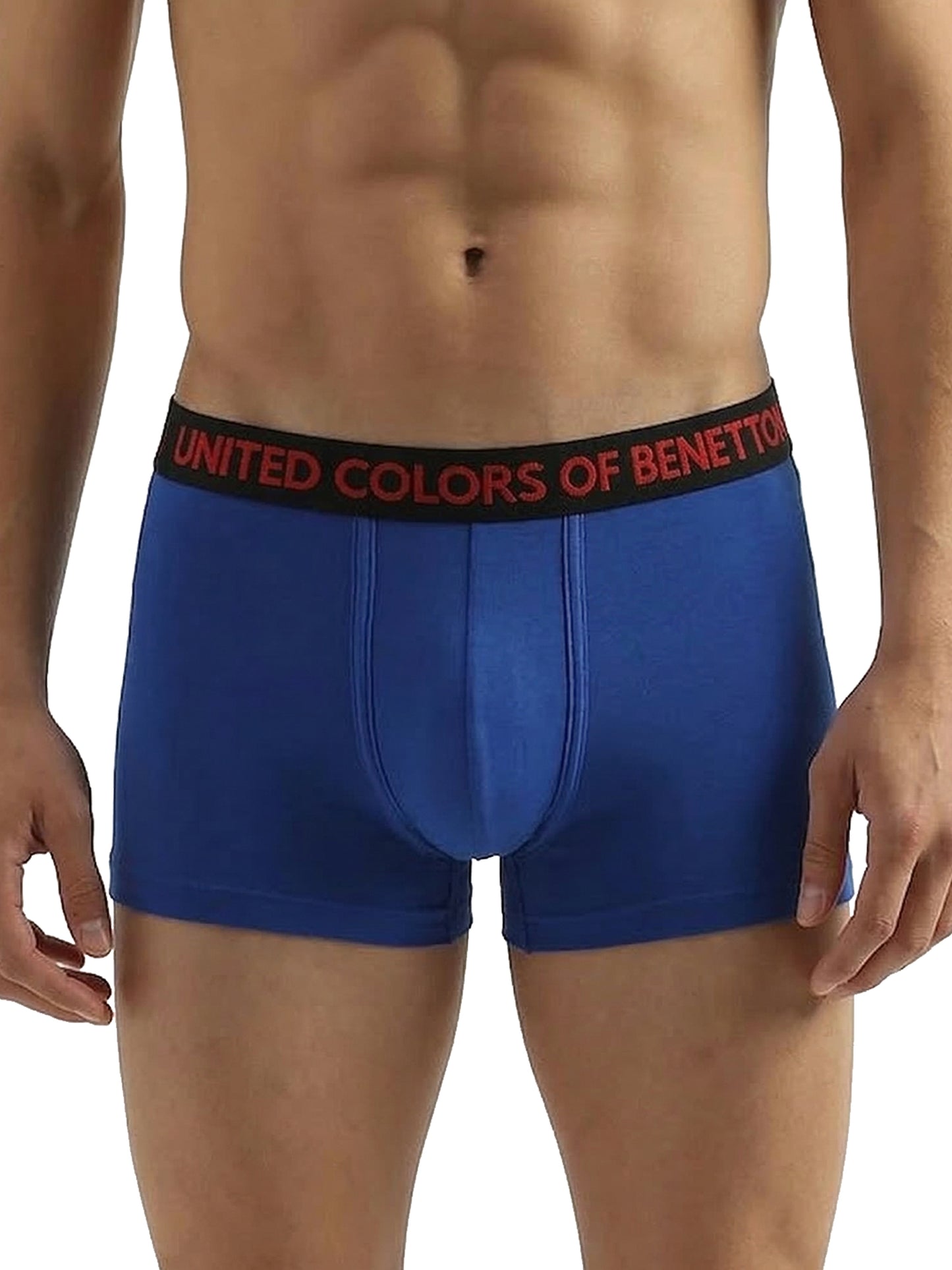 Benetton Men’s Cotton Elastane Trunk 23P3menuc142i | 93% Cotton Stretch Comfort Underwear 907