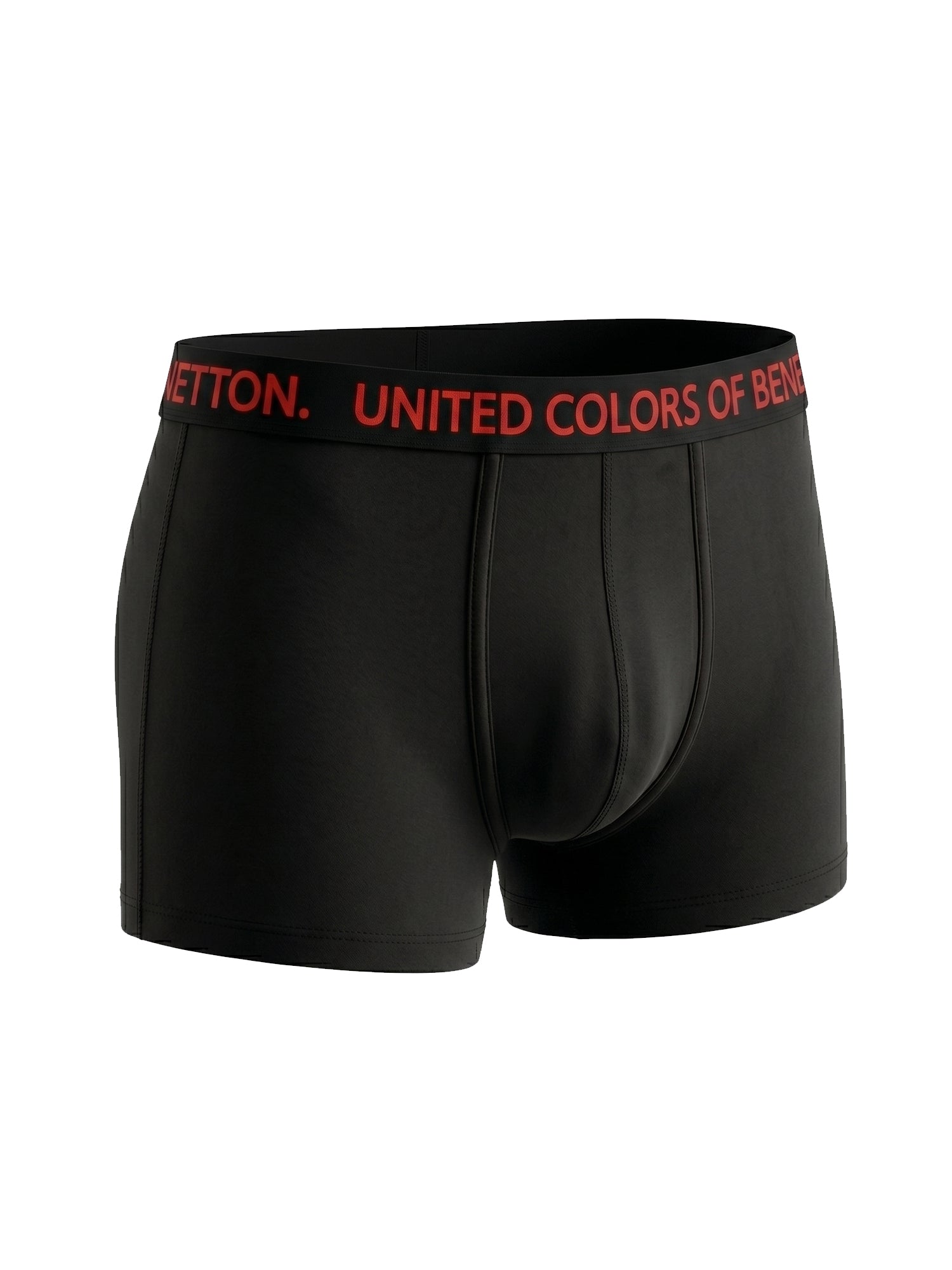 Benetton Men’s Cotton Elastane Trunk 23P3menuc142i | 93% Cotton Stretch Comfort Underwear 909