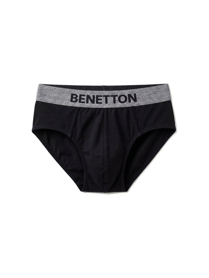 Benetton Men’s Modal Elastane Brief 23P3menuc143i | 95% Modal Ultra Soft Stretch Underwear 906