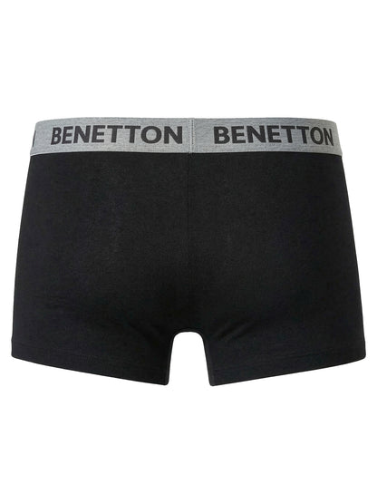 Benetton Men’s Modal Elastane Trunk 23P3menuc144i | 95% Modal Ultra Soft Stretch Underwear 906