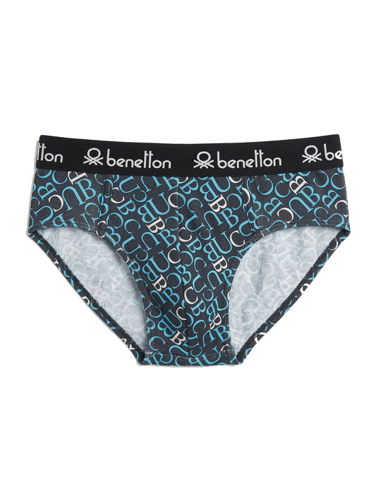 Benetton Men’s Cotton Elastane Brief 23P3menuc145i | 93% Cotton Stretch Comfort Underwear 901