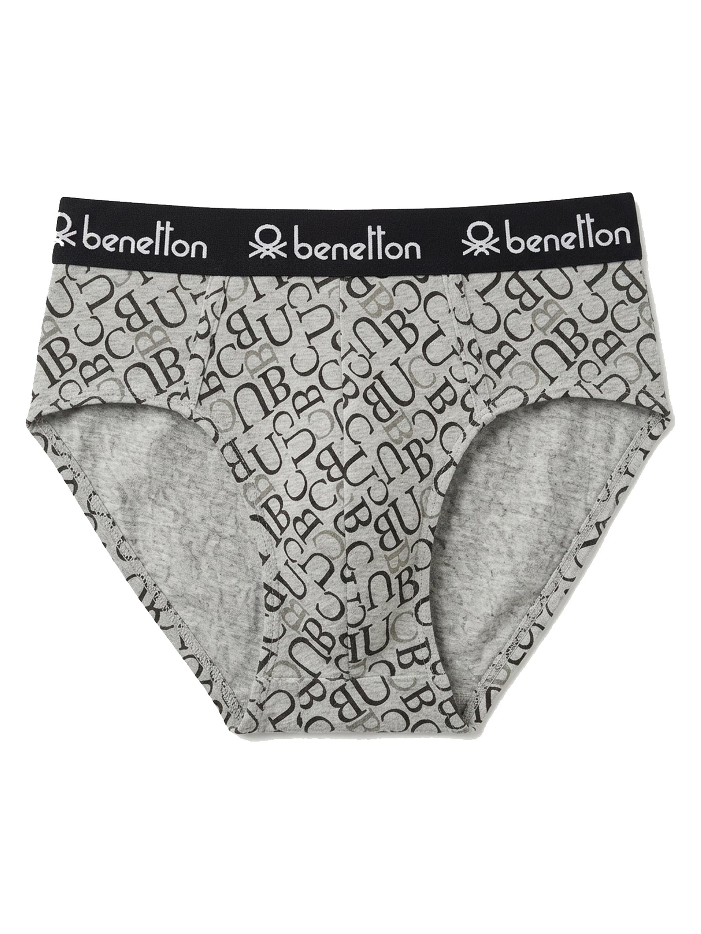 Benetton Men’s Cotton Elastane Brief 23P3menuc145i | 93% Cotton Stretch Comfort Underwear 901