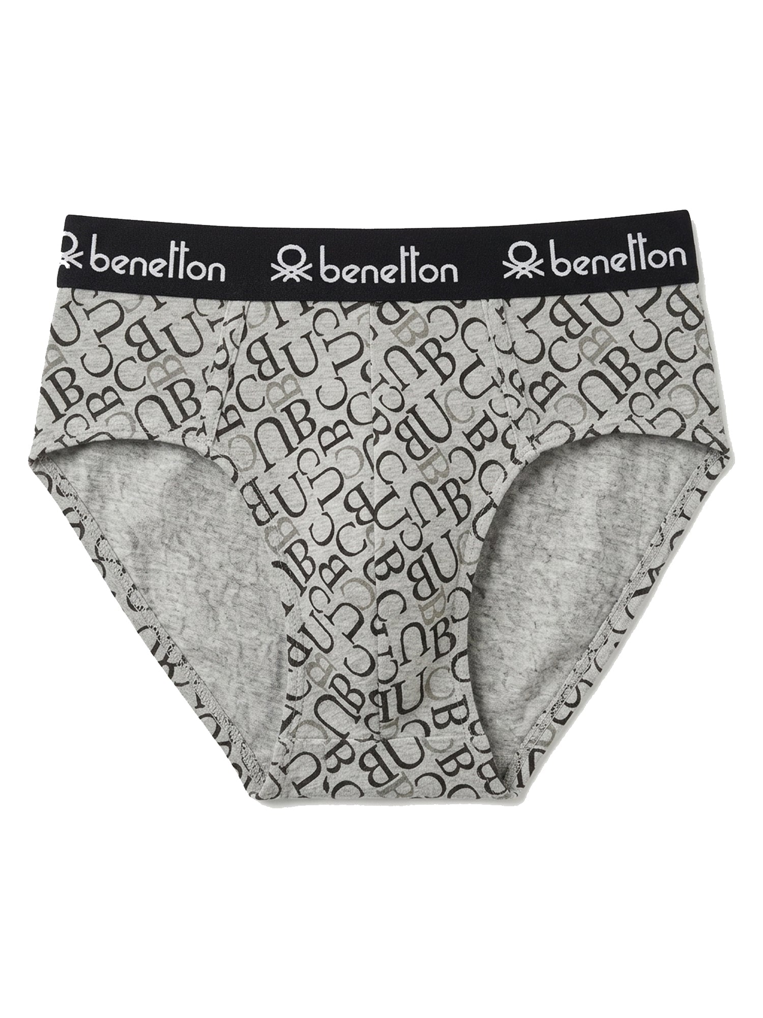 Benetton Men’s Cotton Elastane Brief 23P3menuc145i | 93% Cotton Stretch Comfort Underwear 901