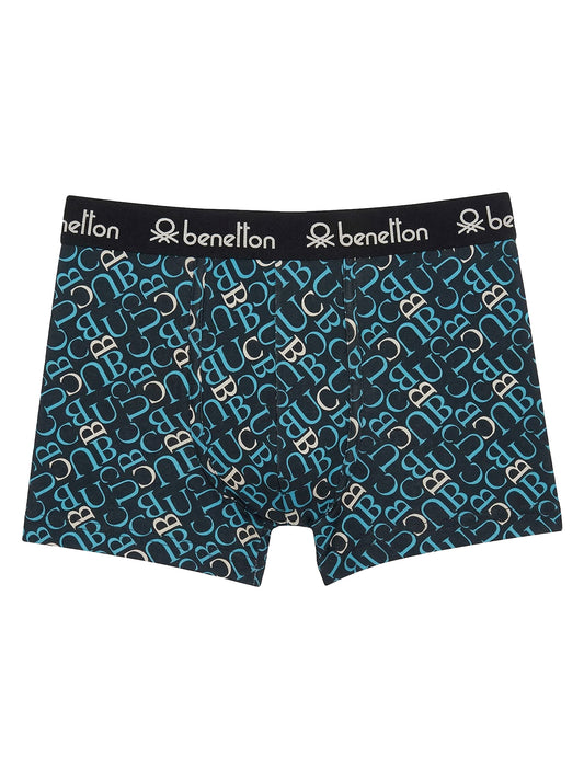 Benetton Men’s Cotton Elastane Trunk 23P3menuc146i | 93% Cotton Stretch Comfort Underwear 901