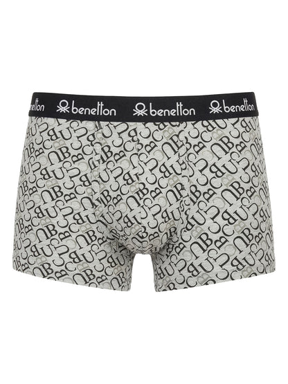 Benetton Men’s Cotton Elastane Trunk 23P3menuc146i | 93% Cotton Stretch Comfort Underwear 901