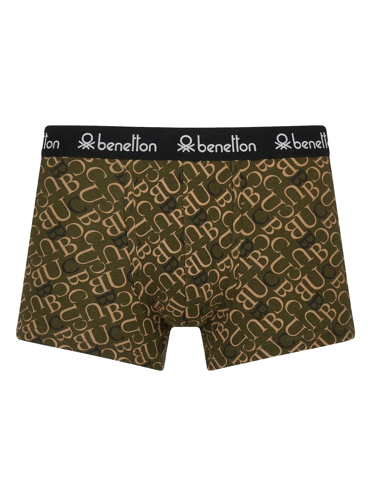 Benetton Men’s Cotton Elastane Trunk 23P3menuc146i | 93% Cotton Stretch Comfort Underwear 902