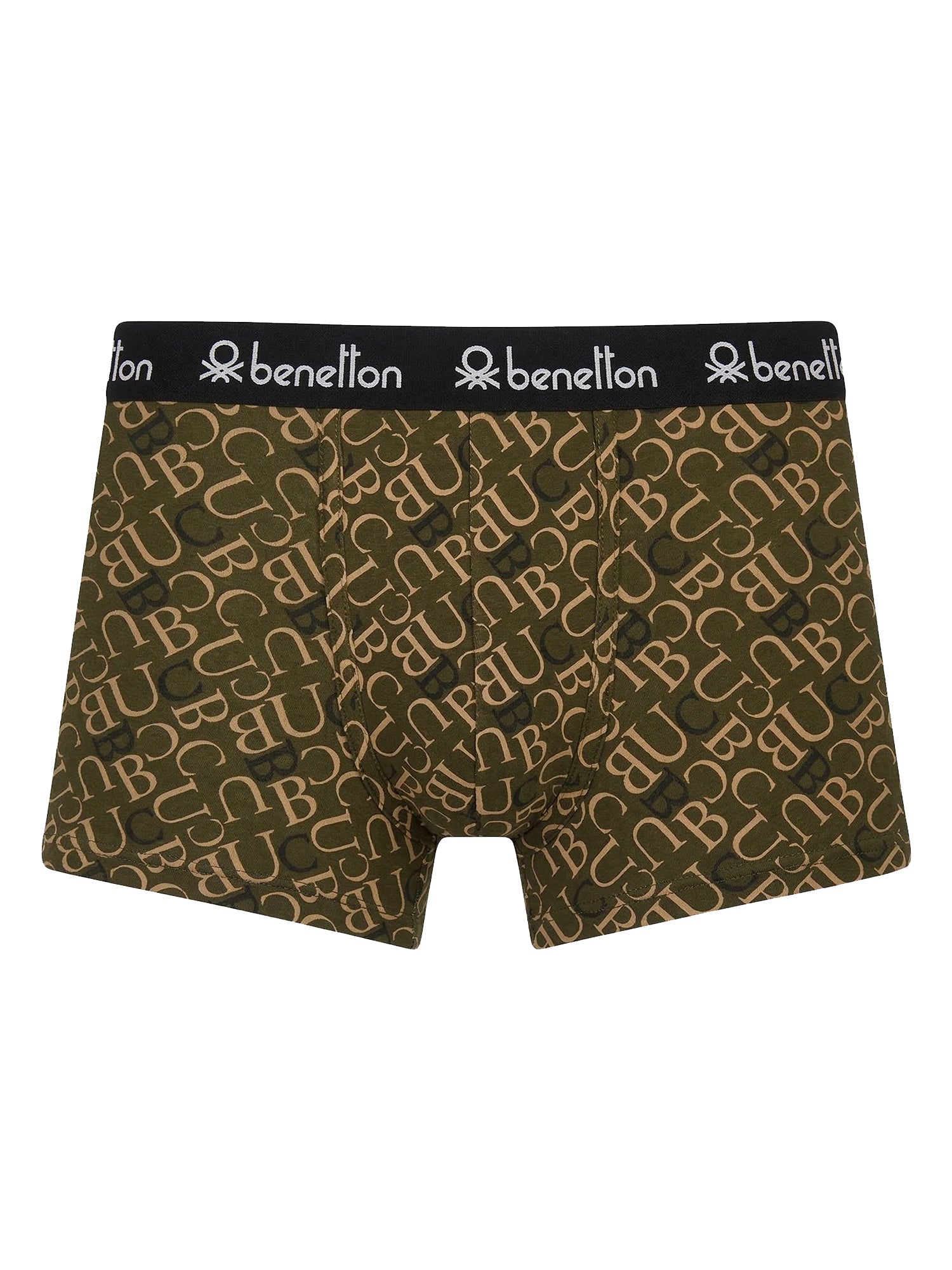 Benetton Men’s Cotton Elastane Trunk 23P3menuc146i | 93% Cotton Stretch Comfort Underwear 902
