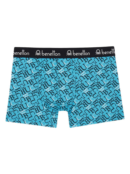 Benetton Men’s Cotton Elastane Trunk 23P3menuc146i | 93% Cotton Stretch Comfort Underwear 902