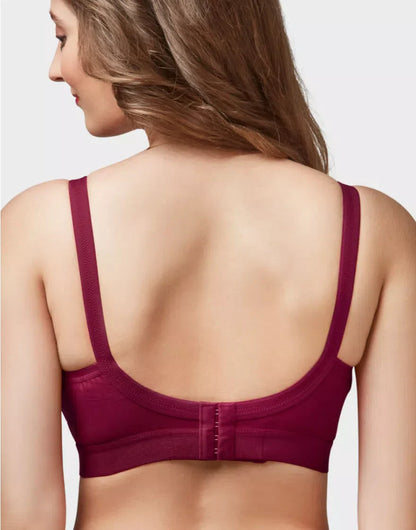 Trylo Krutika Plain Women’s Cotton Bra | Non-Padded Full Coverage | 100% Soft Cotton Comfort