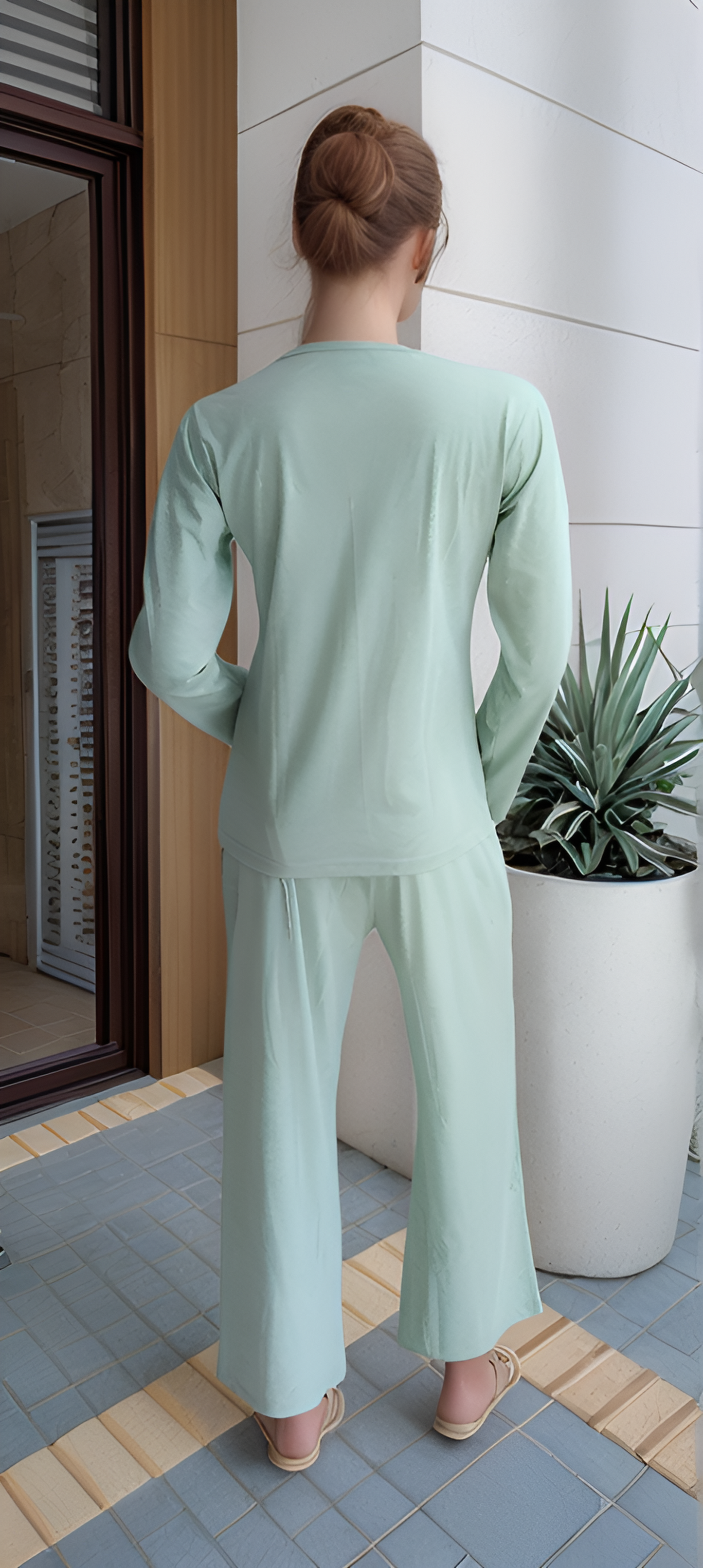 Fablush Pajama Set Full Sleeves Womens Nightwear | Fb14117