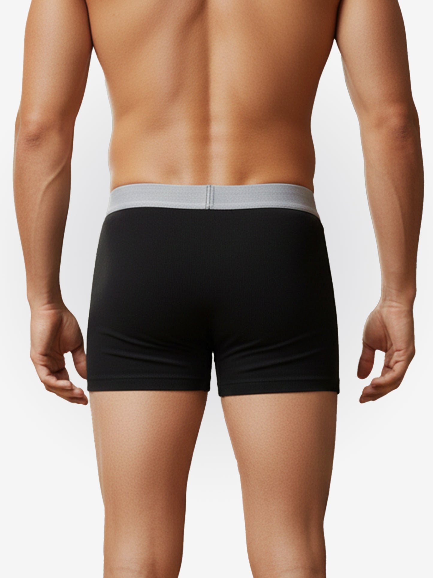 Benetton Men’s Supima Cotton Trunk 01C3096ula11i | Premium Soft Breathable Underwear Black