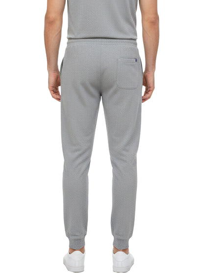 Benetton Men’s 100% Cotton Joggers 01C3096ula19i | Athleisure Track Pants | Soft Breathable Comfort Grey Melange