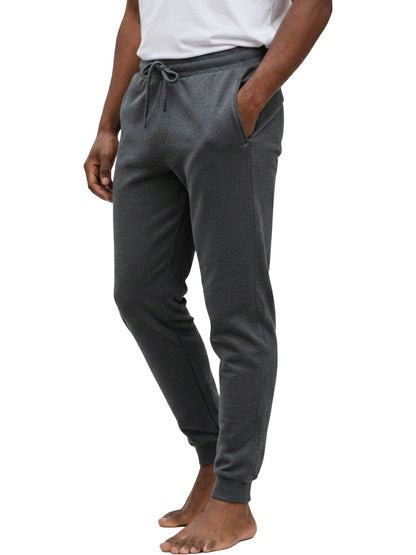 Benetton Men’s 100% Cotton Joggers 01C3096ula19i | Athleisure Track Pants | Soft Breathable Comfort Drark Grey Melange