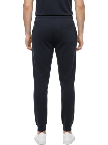 Benetton Men’s 100% Cotton Joggers 01C3096ula19i | Athleisure Track Pants | Soft Breathable Comfort Navy