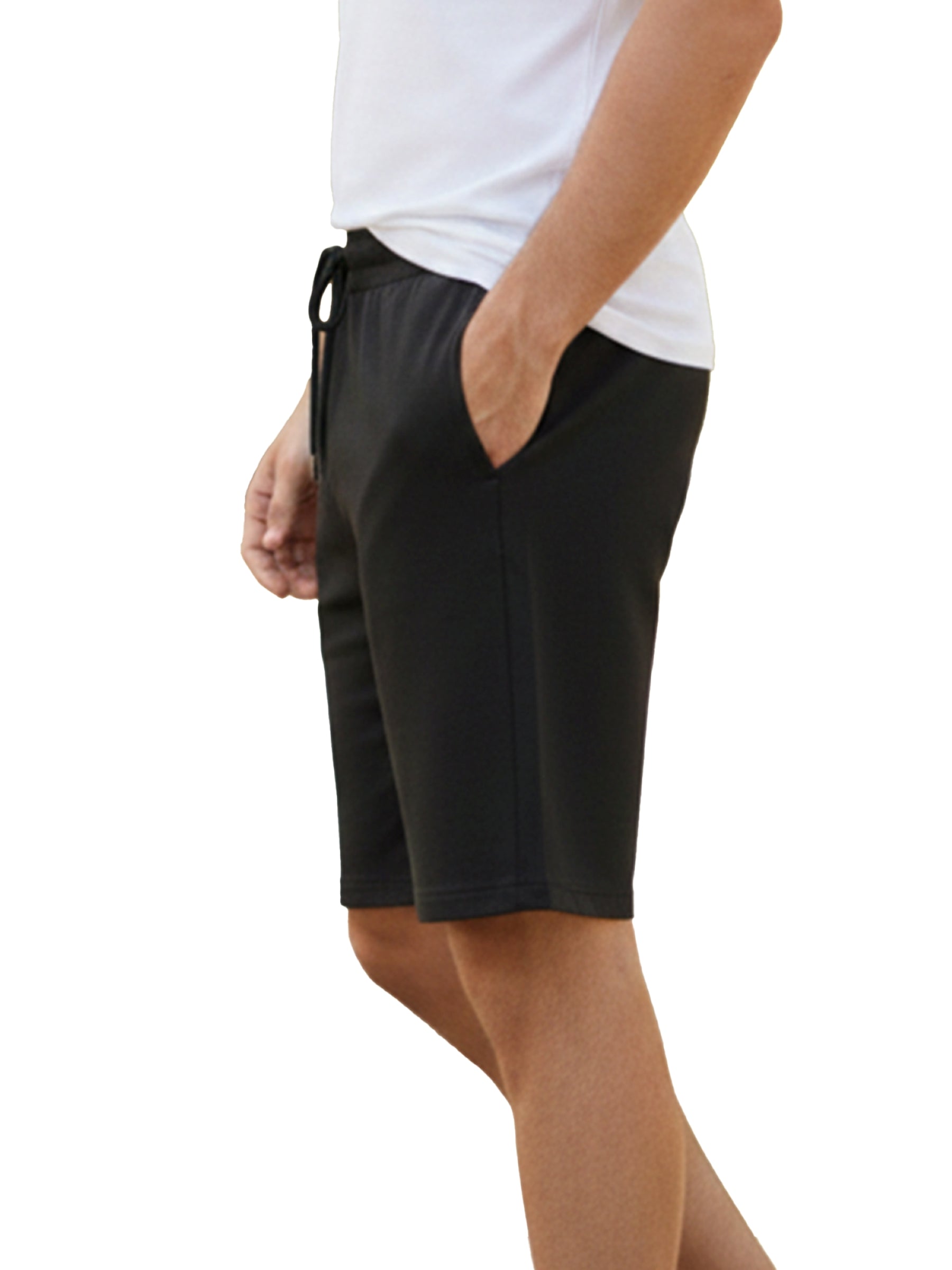 Benetton Men’s 100% Cotton Athleisure Shorts 01C3096ula20i | Soft Breathable Casual Gym Shorts Navy