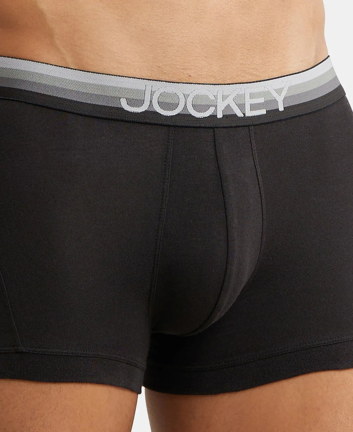 Jockey Men’s Trunk | Comfortable Cotton Stretch Underwear | Soft Fit Fabric | US20