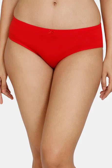 Zivame Low Rise Full Coverage Hipster Panty (Pack of 3) - Assorted | Zi2452