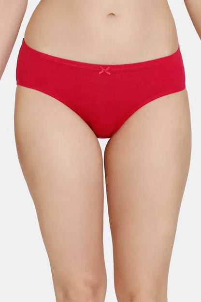 Zivame Microbial Low Rise Full Coverage Hipster Panty (Pack of 3) - Assorted | Zi2763