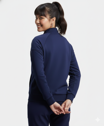 Jockey Women’s Athleisure Jacket | Lightweight Zip-Up Sports Jacket | Soft Stretch Fabric | A111