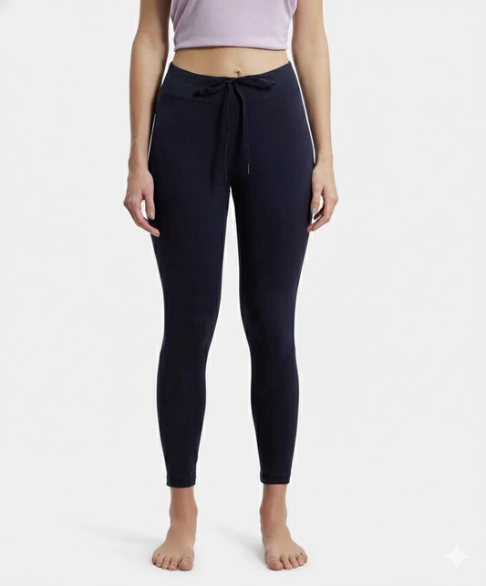 Jockey Women’s Athleisure Yogapant | Stretchable Comfort Yoga Pants | Lightweight Activewear | AA01