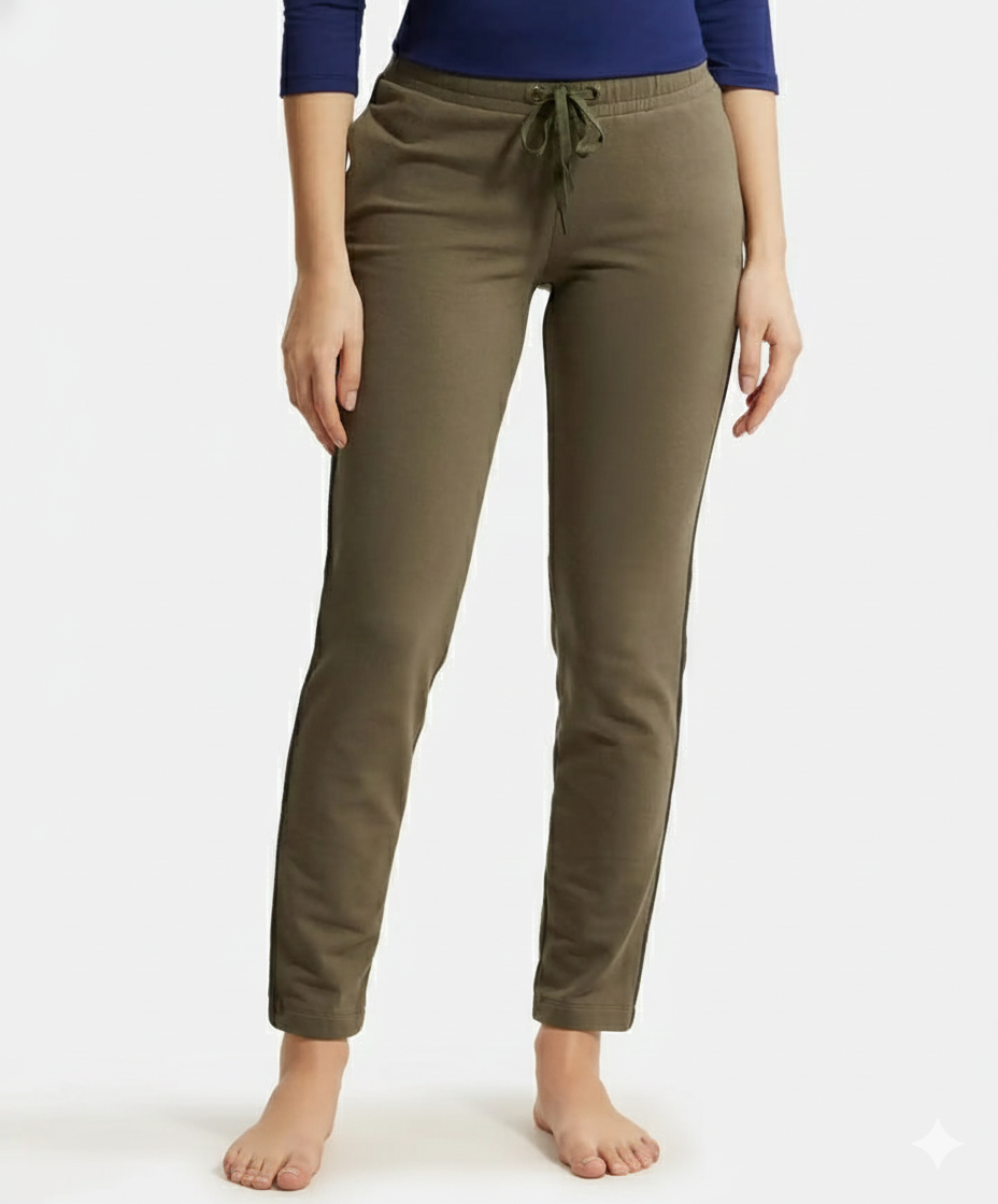 Jockey Women’s Athleisure Lower | Comfortable Stretch Jogger Pants | Lightweight Activewear | AW60