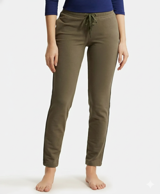 Jockey Women’s Athleisure Lower | Comfortable Stretch Jogger Pants | Lightweight Activewear | AW60