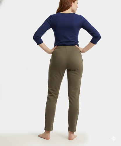 Jockey Women’s Athleisure Lower | Comfortable Stretch Jogger Pants | Lightweight Activewear | AW60