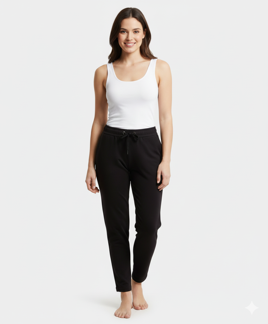 Jockey Women’s Athleisure Lower | Comfortable Stretch Jogger Pants | Lightweight Activewear | AW60