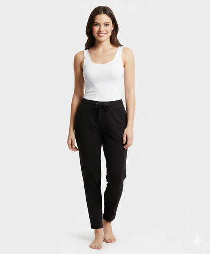 Jockey Women’s Athleisure Lower | Comfortable Stretch Jogger Pants | Lightweight Activewear | AW60