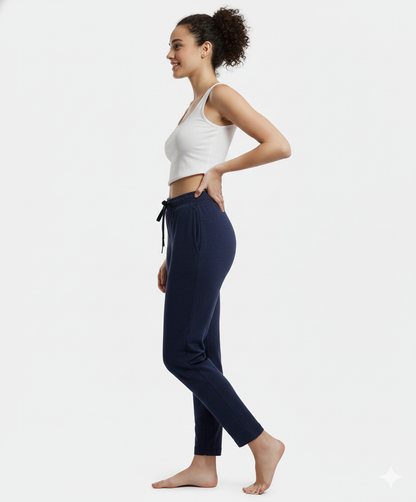 Jockey Women’s Athleisure Lower | Comfortable Stretch Jogger Pants | Lightweight Activewear | AW60