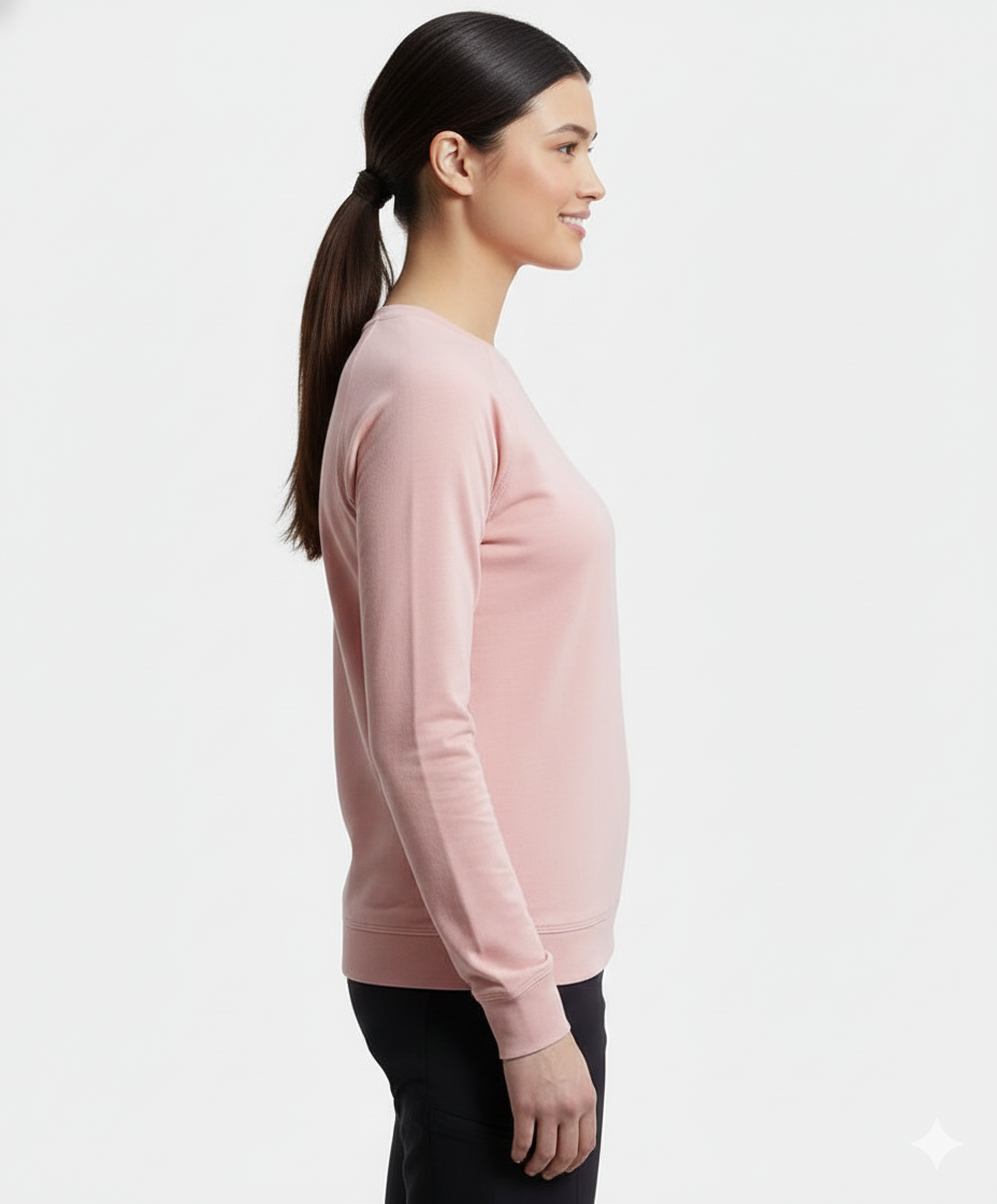 Jockey Women’s Athleisure Sweatshirt | Lightweight Pullover | Soft Stretch Fabric | AW67