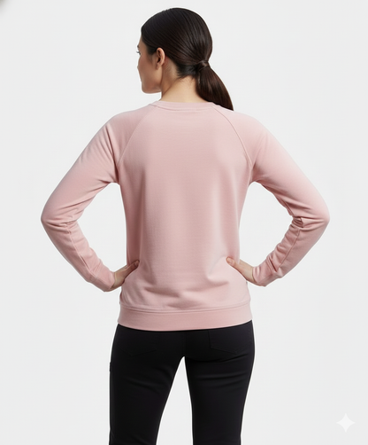 Jockey Women’s Athleisure Sweatshirt | Lightweight Pullover | Soft Stretch Fabric | AW67