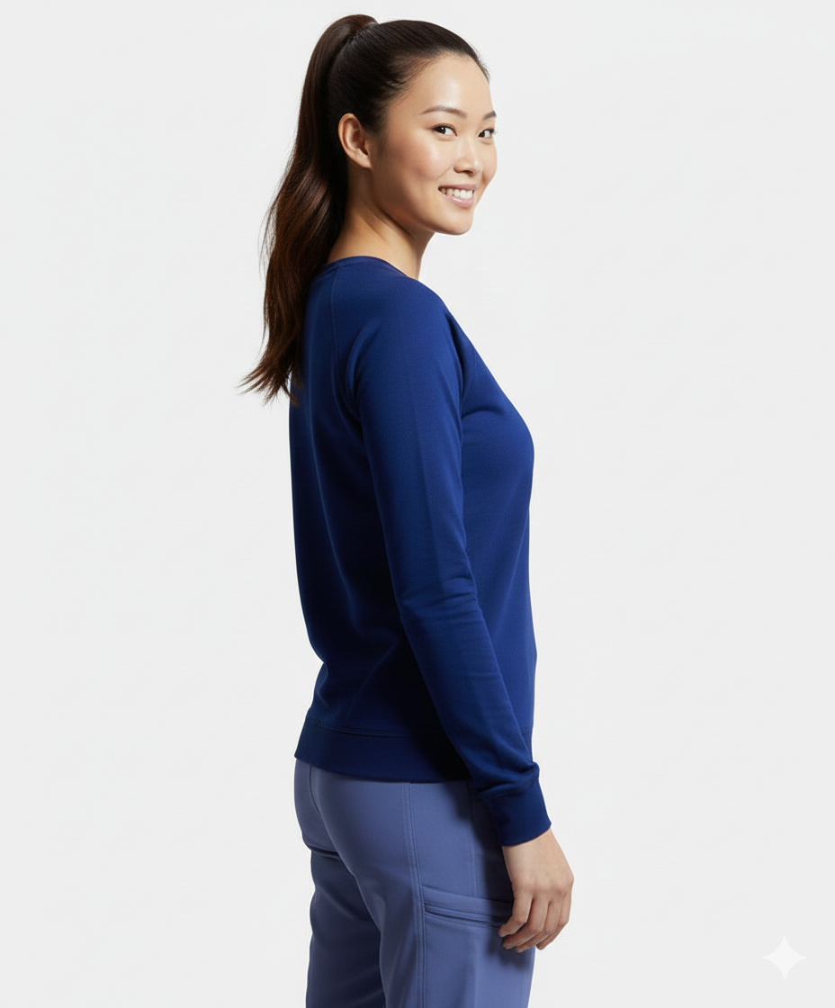 Jockey Women’s Athleisure Sweatshirt | Lightweight Pullover | Soft Stretch Fabric | AW67