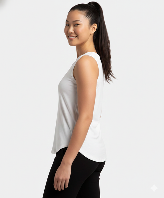 Jockey Women’s Athleisure Tanktop | Lightweight Stretch Activewear | Soft Comfort Fabric | AW77